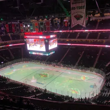 Excel Energy Area - Minnesota Wild Game